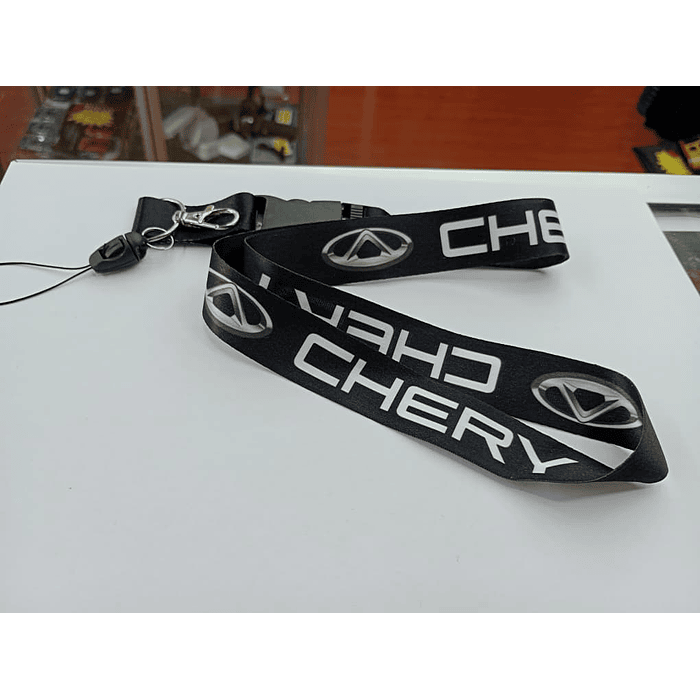 *🔥OFERTA RELÁMPAGO 🔥* *LLAVERO TUNING LANYARD CHERY (NEGRO)* 8