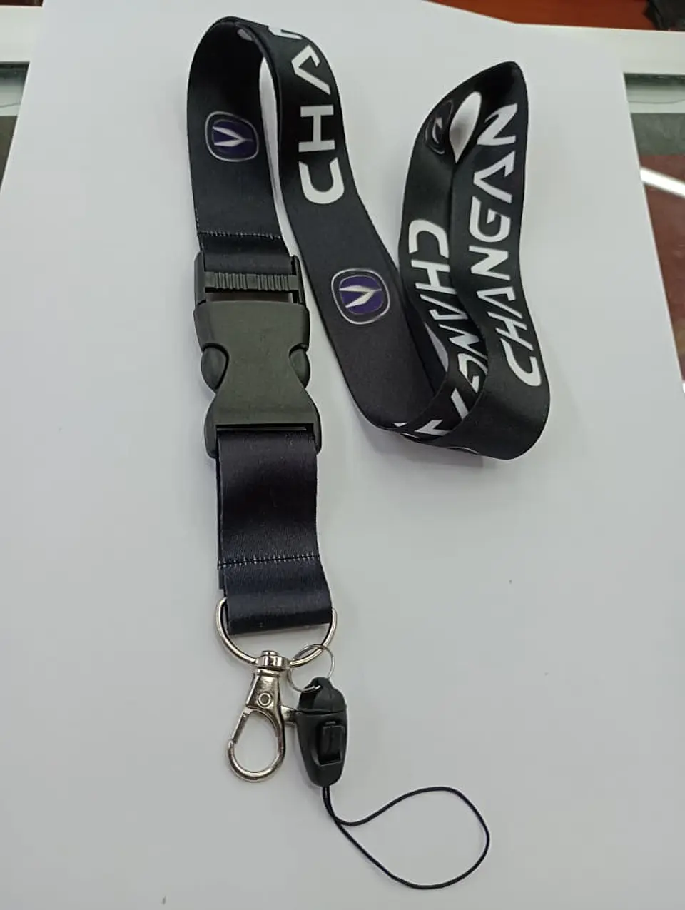 Relámpago llavero tuning lanyard changan (negro) 1