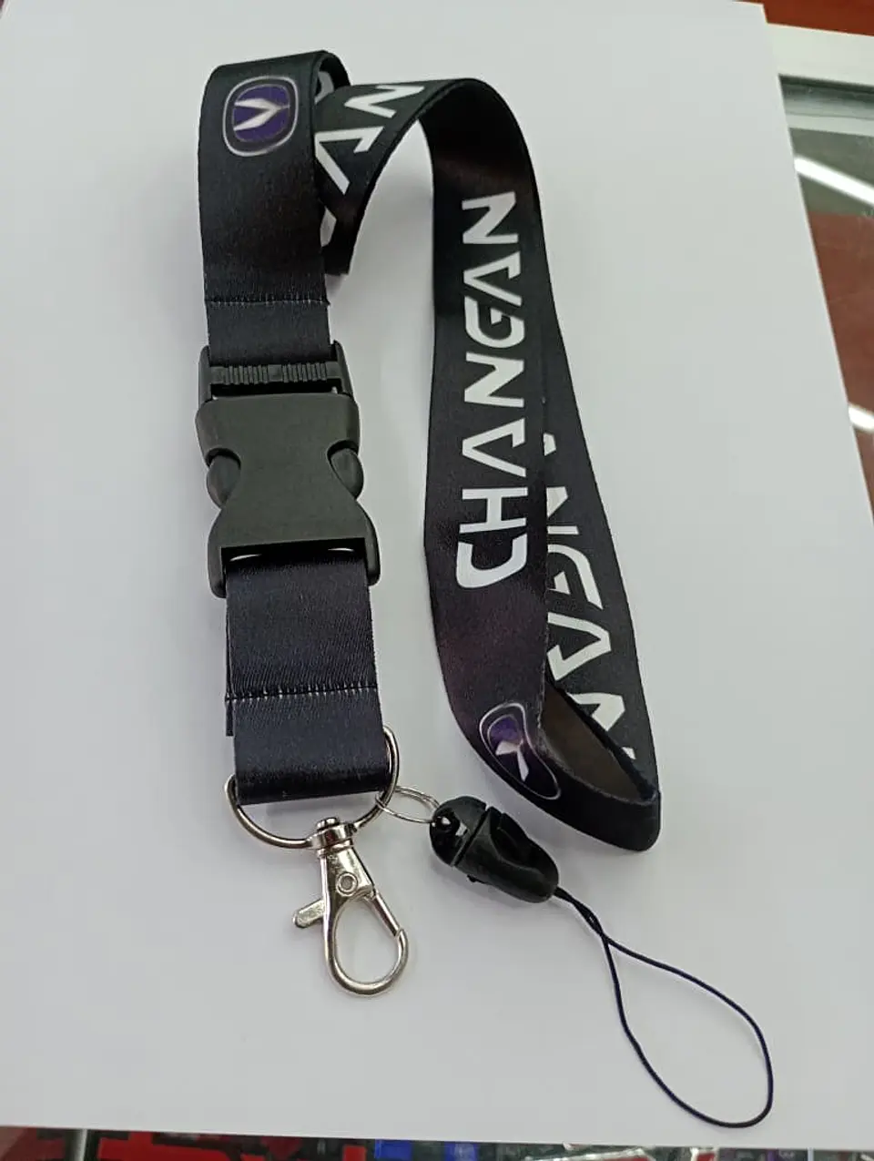 Relámpago llavero tuning lanyard changan (negro) 2