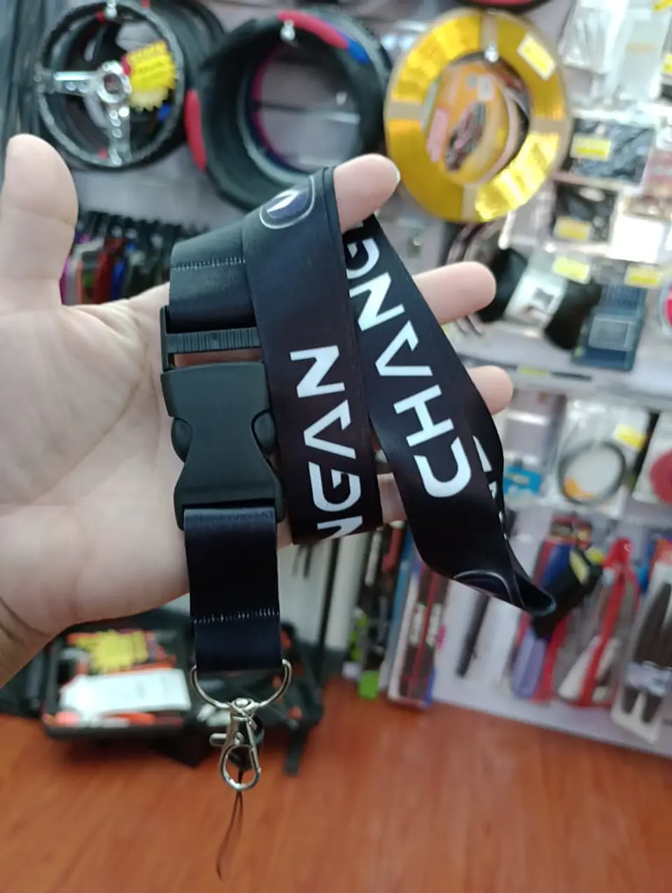 Relámpago llavero tuning lanyard changan (negro) 3