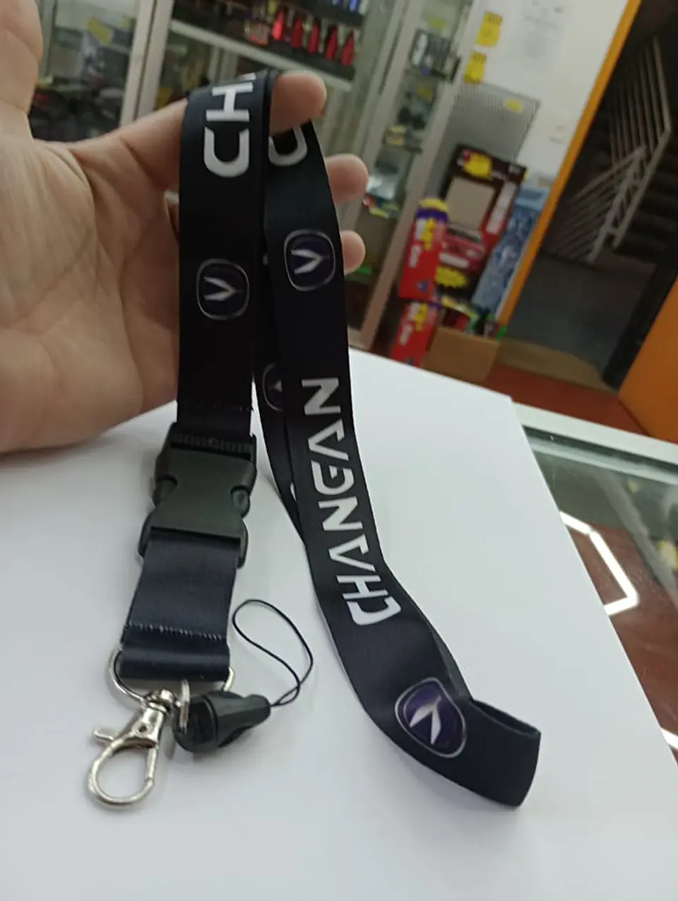 Relámpago llavero tuning lanyard changan (negro) 4