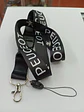 Relámpago llavero tuning lanyard peugeot (negro) - thumbnail 1