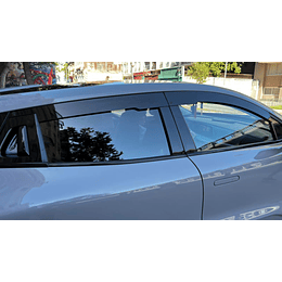 🚘✨ ¡Bota Aguas de Acrílico 2mm plano Negro Brillante a Medida para auto Changan Uni-T 2020 a 2026 