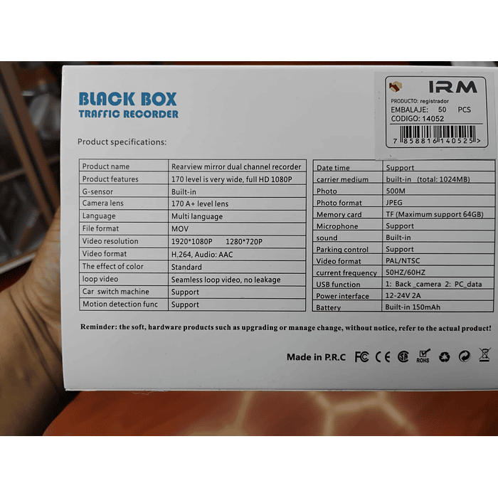 💥Oferta liquidacion 💥 📷 Dash Cam Black Box 1080P  8