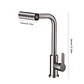 Llave Lavaplatos 4 Modos 360° Acero Inox Gris Bronce con 2 mangueras - Miniatura 3