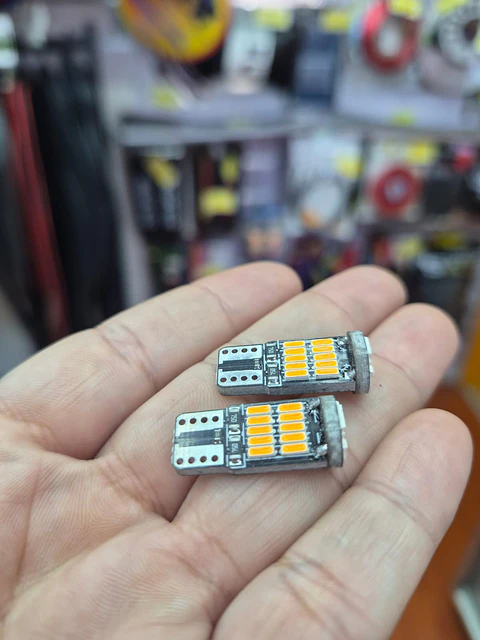 X2 unidades de Ampolletas led T10 W5W antierror canbus