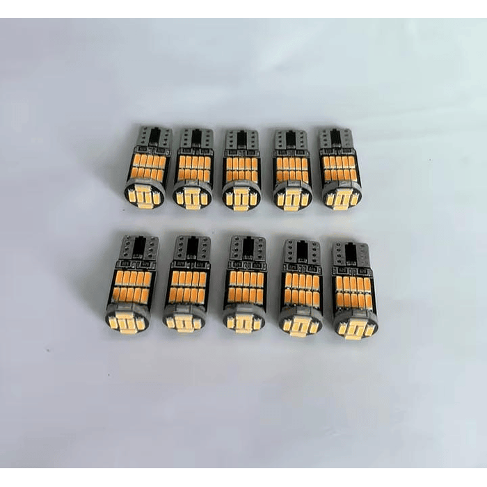 💥*Oferta liquidacion*💥  X10 unidades de Ampolletas led T10 W5W antierror canbus. 3