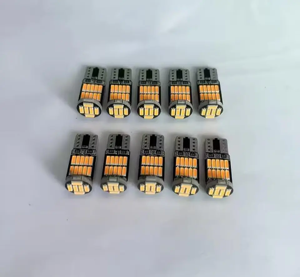 X10 unidades de Ampolletas led T10 W5W antierror canbus 3