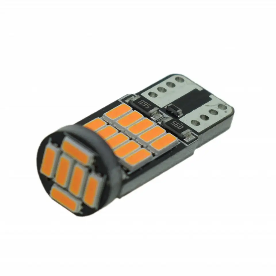 X10 unidades de Ampolletas led T10 W5W antierror canbus 7