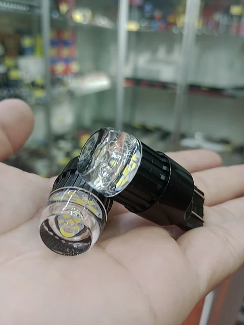 Par Ampolletas Led T20 doble cotacto 6w W21W WY21W Canbus 12v 48v