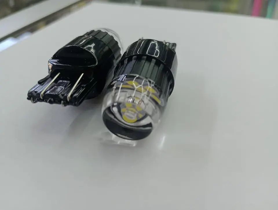 Par Ampolletas Led T20 doble cotacto 6w W21W WY21W Canbus 12v 48v 8