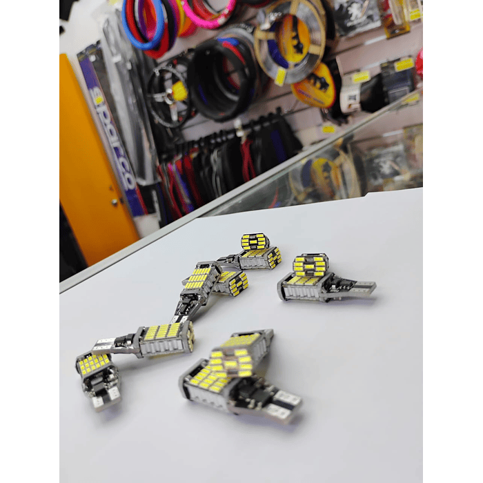 💥 LIQUIDACIÓN TOTAL 💥 🚗💡 X10 Ampolletas LED T15 / W16W Canbus 3