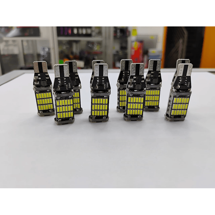 💥 LIQUIDACIÓN TOTAL 💥 🚗💡 X10 Ampolletas LED T15 / W16W Canbus 4