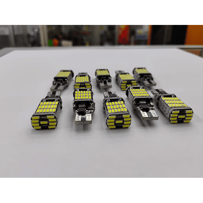 💥 LIQUIDACIÓN TOTAL 💥 🚗💡 X10 Ampolletas LED T15 / W16W Canbus 8