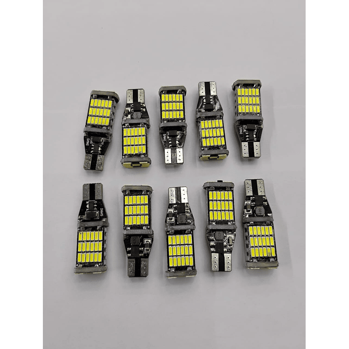 💥 LIQUIDACIÓN TOTAL 💥 🚗💡 X10 Ampolletas LED T15 / W16W Canbus 9