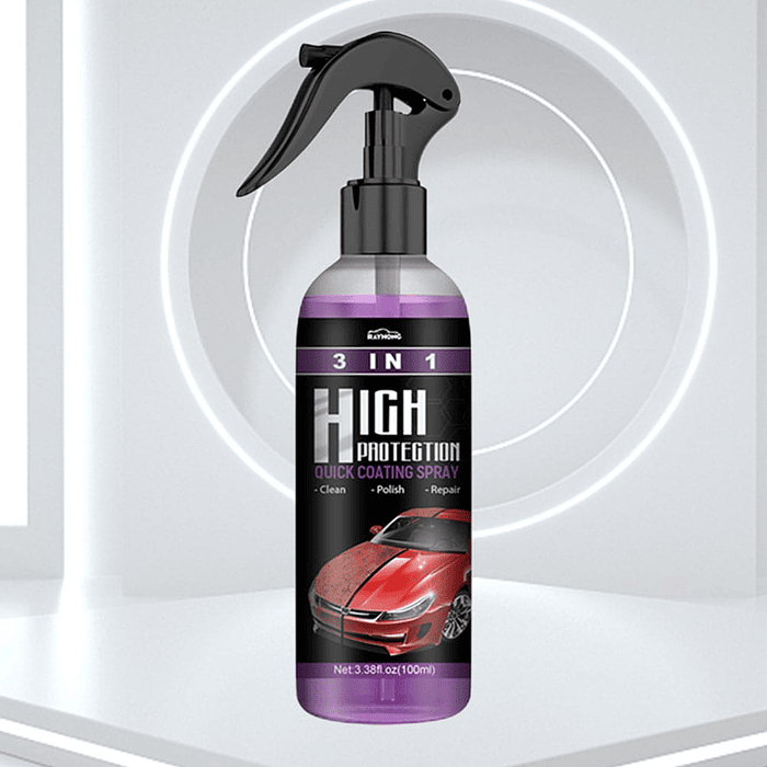 🌟OFERTA ESPECIAL🌟  Spray Protector Cerámico 3 en 1 hidrofobico Brillo Extremo y Protección  9
