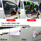 Tira de sellado de goma para puertas tipo B 2.5metros - Miniatura 7