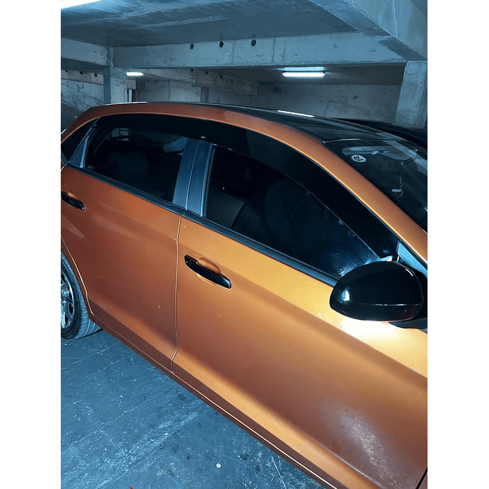  ¡Bota Aguas de Acrílico 2mm plano Negro Brillante a Medida para Chery fullwin 2013 a 2019 4