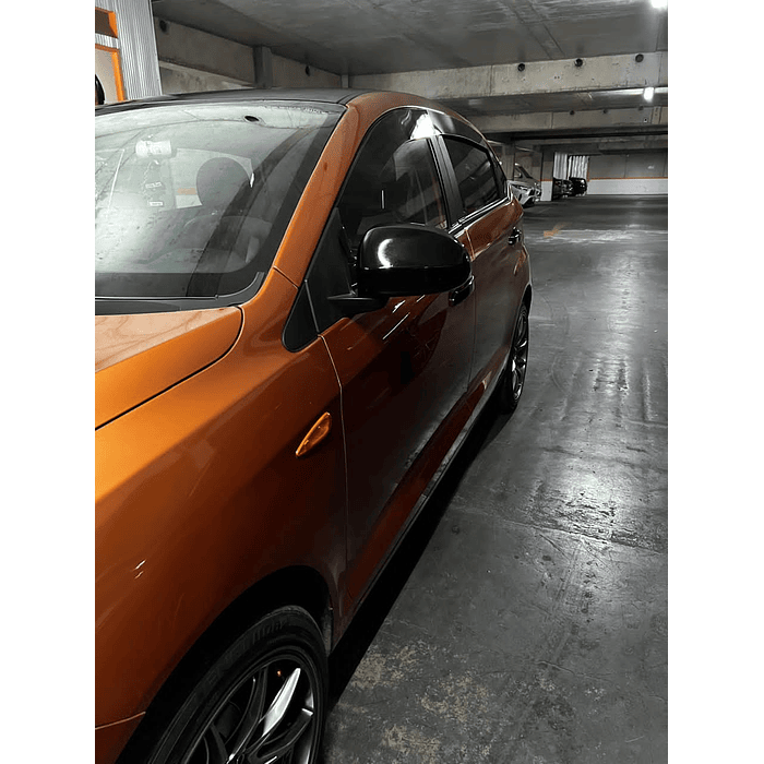  ¡Bota Aguas de Acrílico 2mm plano Negro Brillante a Medida para Chery fullwin 2013 a 2019 6