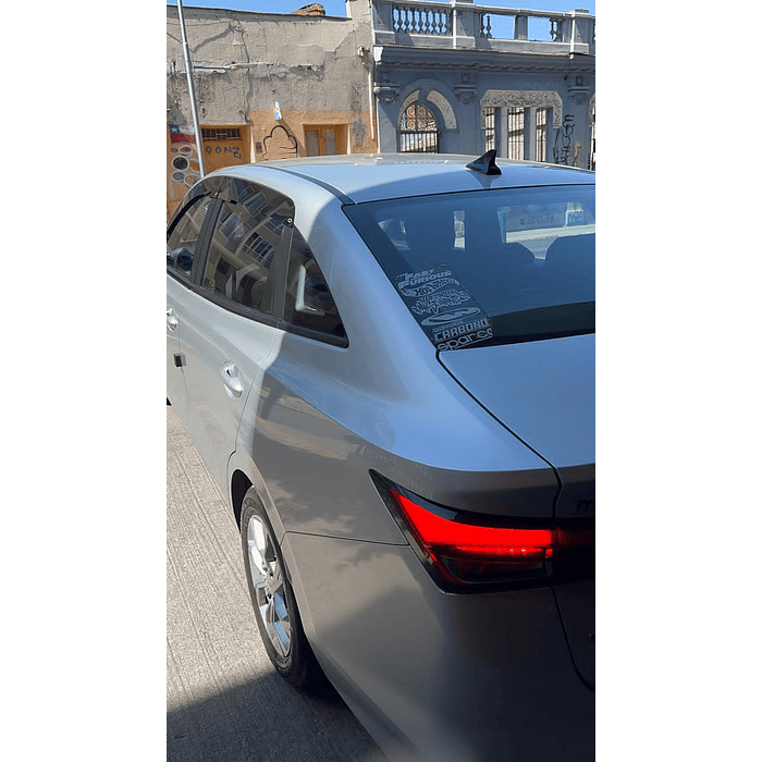 🚘✨ ¡Bota Aguas de Acrílico 2mm plano Negro Brillante a Medida para auto Sail 2022 a 2026 6