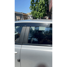 🚘✨ ¡Bota Aguas de Acrílico 2mm plano Negro Brillante a Medida para auto Sail 2022 a 2026