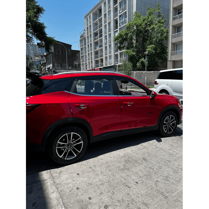 🚘✨ ¡Bota Aguas de Acrílico 2mm plano Negro Brillante a Medida para auto Chevrolet Groove 2021 a 2026 8