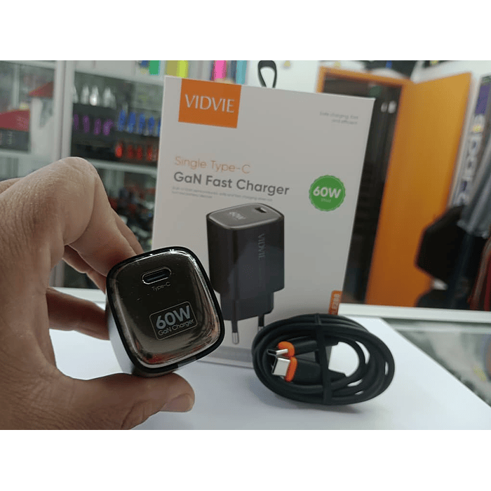 💥Oferta liquidacion💥 Cargador de auto tipo C con cable tipo C a C 60w  💰 Precio: 18000 pesos💰 8