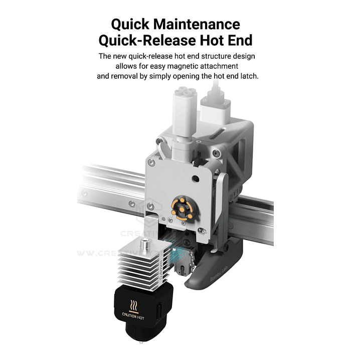 💥Oferta💥 Boquilla Nozzle 0.4mm Bambu Lab A1/A1 Mini de Acero Endurecido 7