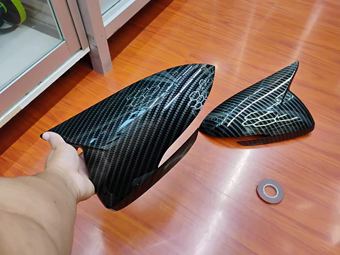 Tapas Espejos Carbono Hyundai Elantra/Accent/I30 - Con intermitente