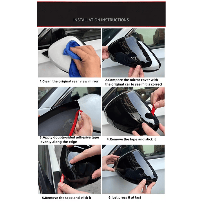 🚗💯Oferta especial 🌟  Tapas Espejos Carbono para Hyundai Elantra 2017-18 / Accent 2018-23  I30 2017 a 2023 con luz  Intermitente 18