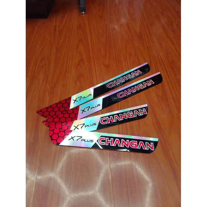 ¡Oferta de liquidación! 🚗💨 Cubre Zócalos / Pisadera Multifunción en Acrílico Protector para Autos Universal CHANGAN x7plus  3