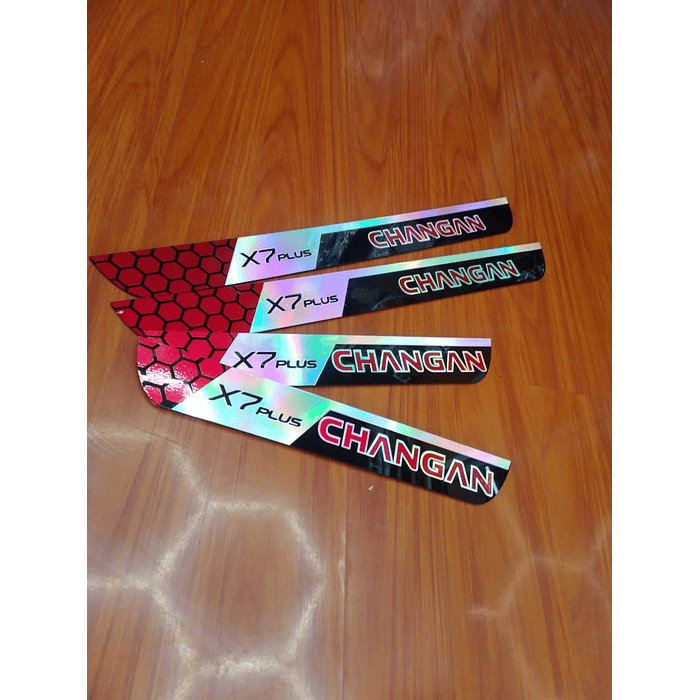 ¡Oferta de liquidación! 🚗💨 Cubre Zócalos / Pisadera Multifunción en Acrílico Protector para Autos Universal CHANGAN x7plus  5