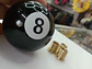 Pomo perilla de palanca de cambios bola 8 - Miniatura 1