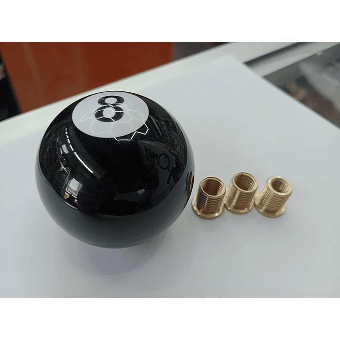 Pomo perilla de palanca de cambios bola 8 🎱  3