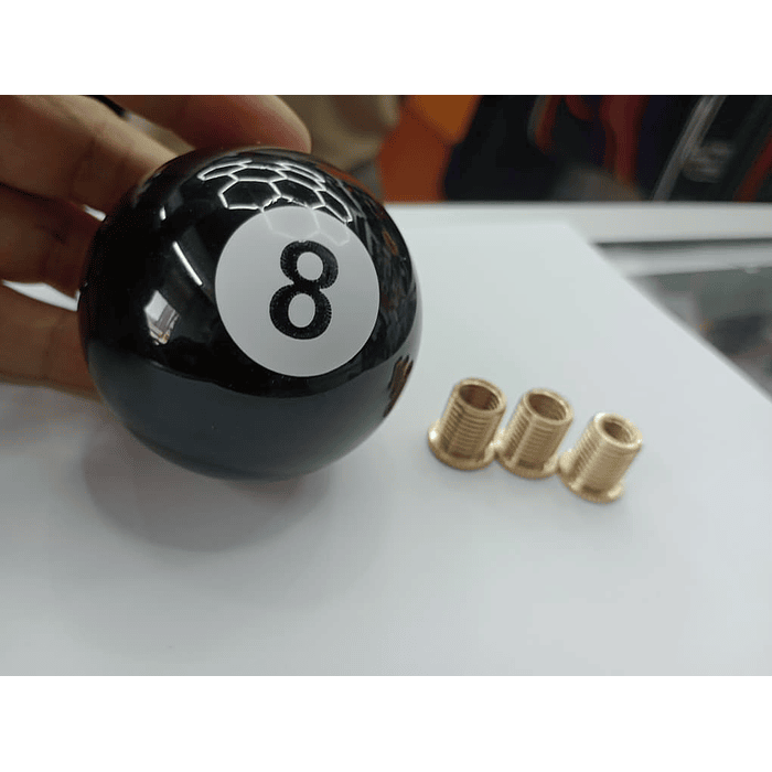 Pomo perilla de palanca de cambios bola 8 🎱  8