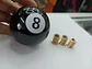 Pomo perilla de palanca de cambios bola 8 - Miniatura 8
