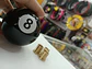 Pomo perilla de palanca de cambios bola 8 - Miniatura 9