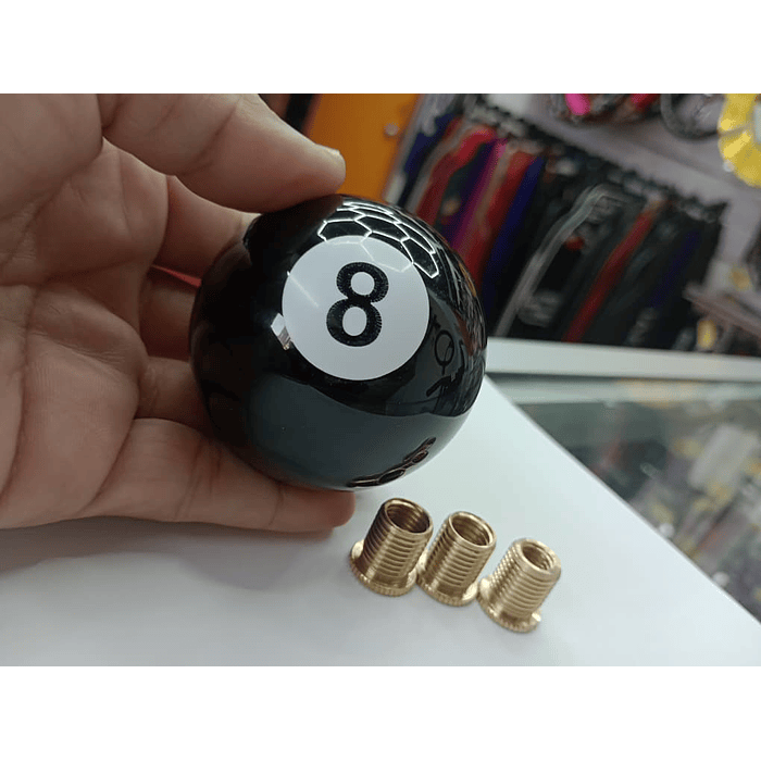 Pomo perilla de palanca de cambios bola 8 🎱  10