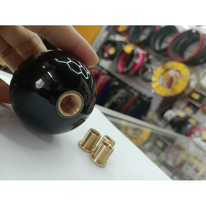 Pomo perilla de palanca de cambios bola 8 🎱  12