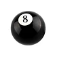 Pomo perilla de palanca de cambios bola 8 - Miniatura 16