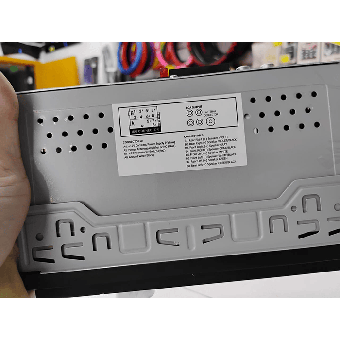 🔥 OFERTA DE LIQUIDACION 🔥   Radio reproductor 1 Din con Bluetooth, llamadas Bluetooth, MP3, USB, SD para autos 12v radio am/fm salidas 4x50w 18.8cmx5.8cm modelo 1790 2