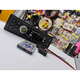 🔥 OFERTA DE LIQUIDACION 🔥   Radio reproductor 1 Din con Bluetooth, llamadas Bluetooth, MP3, USB, SD para autos 12v radio am/fm salidas 4x50w 18.8cmx5.8cm modelo 1790