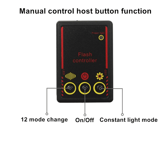🔥 Oferta especial 🔥 Kit de 4 luces para rejilla de autos estrobo LED 12V amarillo ámbar impermeable 2