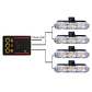 Kit de 4 luces para rejilla estrobo LED 12V amarillo ámbar - thumbnail 5