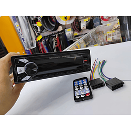 🔥 OFERTA DE LIQUIDACION 🔥   Radio reproductor 1 Din con Bluetooth, llamadas Bluetooth, MP3, USB, SD para autos 12v radio am/fm salidas 4x50w 18.8cmx5.8cm modelo 2216 