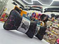 X2 Almohadas apoya cabeza linea de colores ecocuero negro universal - Miniatura 6