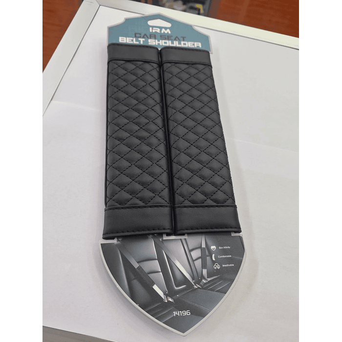 🔥 *¡LIQUIDACIÓN IMPERDIBLE!* 🔥   * X2 CUBRE CINTURÓN DE SEGURIDAD NEGRO DISEÑO HILO negro * 🚗💎  5