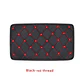 Funda para apoyabrazos auto eco cuero universal hilo rojo - Miniatura 7