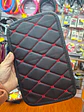 Funda para apoyabrazos auto eco cuero universal hilo rojo - Miniatura 8