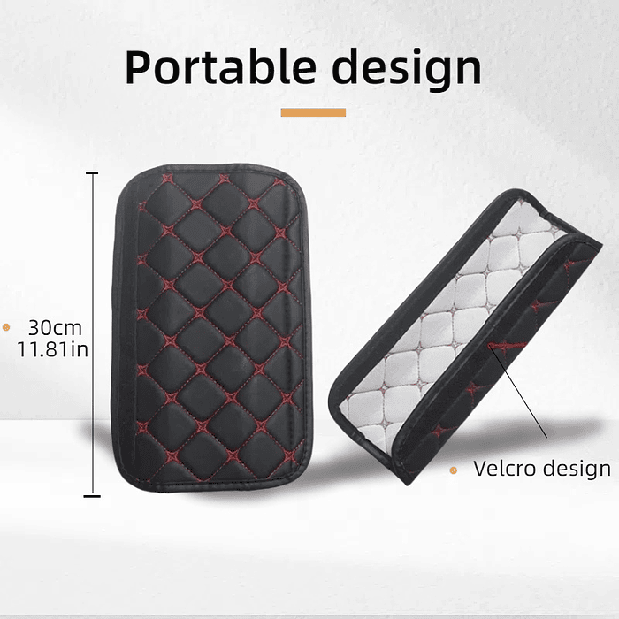 🔥 *¡LIQUIDACIÓN IMPERDIBLE!* 🔥   * X2 CUBRE CINTURÓN DE SEGURIDAD NEGRO DISEÑO HILO ROJO * 🚗💎 6